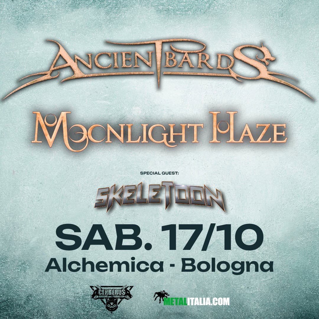 ANCIENT BARDS e MOONLIGHT HAZE + Skeletoon event cover
