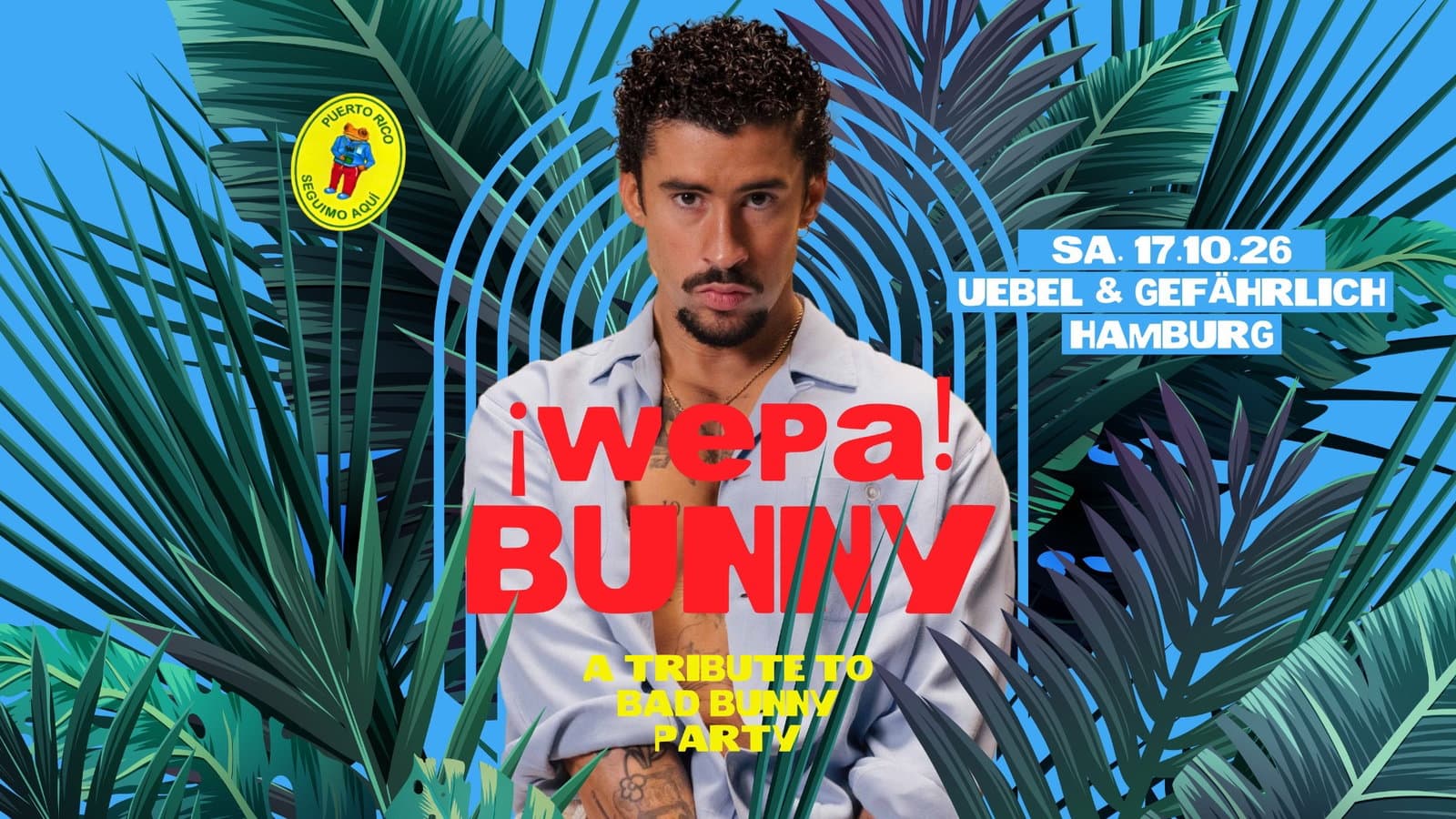Bad Bunny Tribute Party event cover