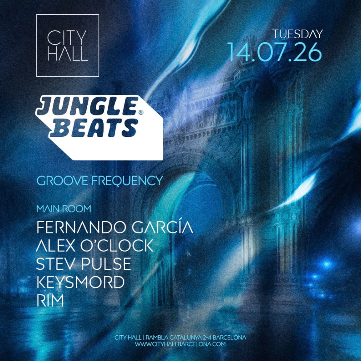 City Hall pres. JUNGLE BEATS event cover