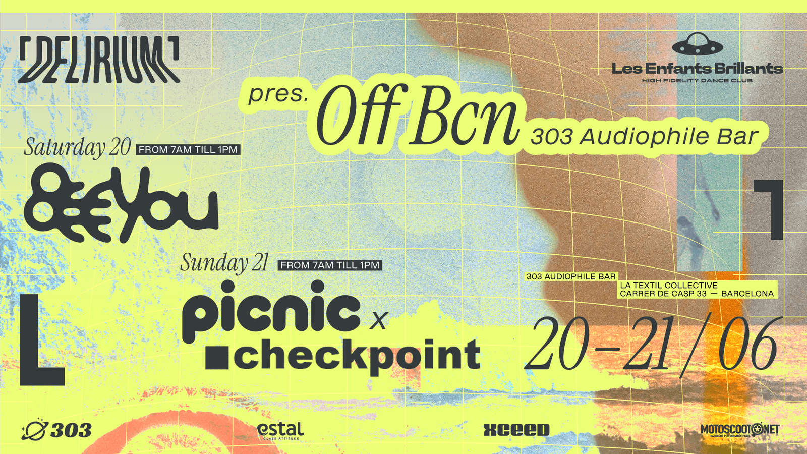 Delirium x Les Enfants Presents Beeyou Records event cover