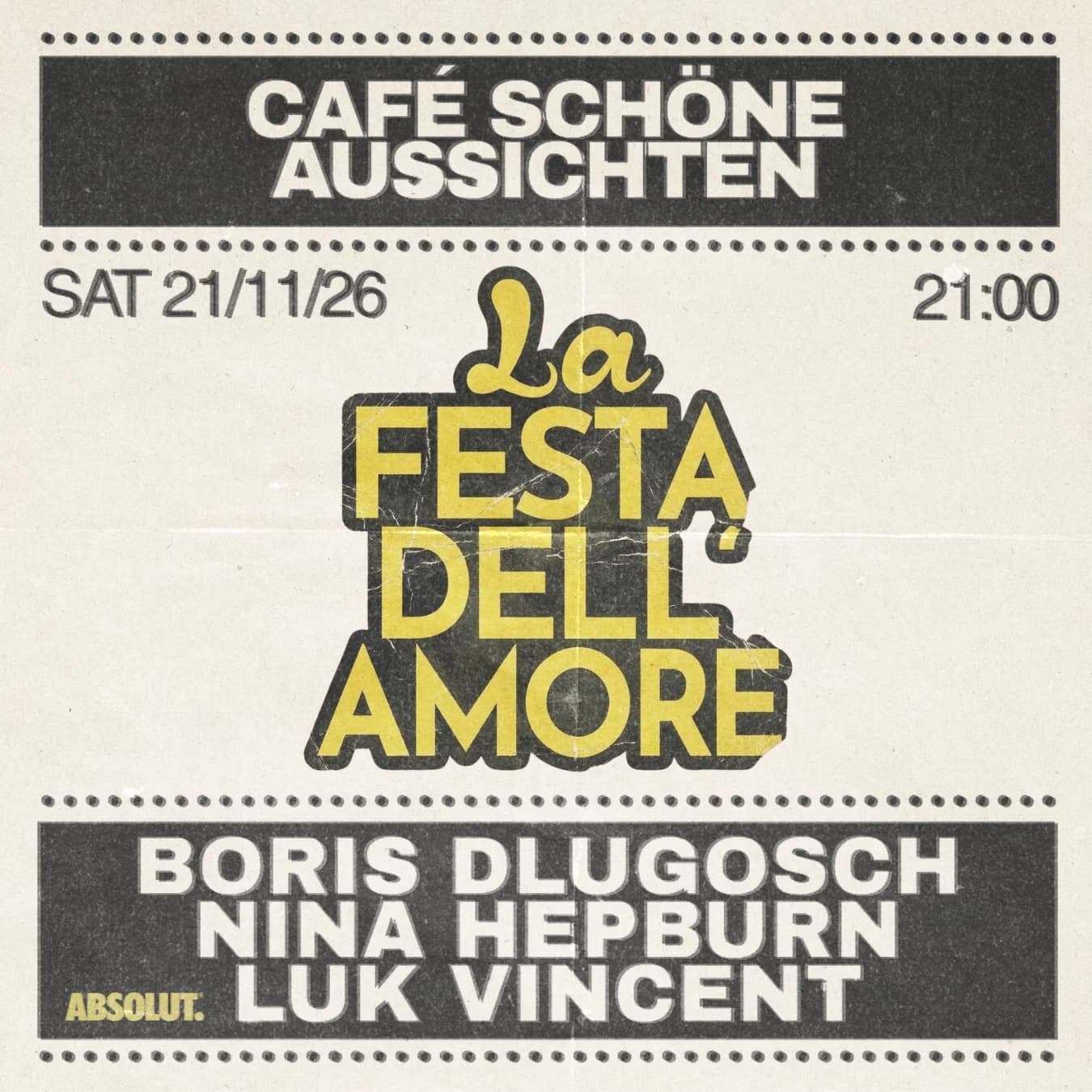 Festa Dell' Amore - Disco Inferno event cover