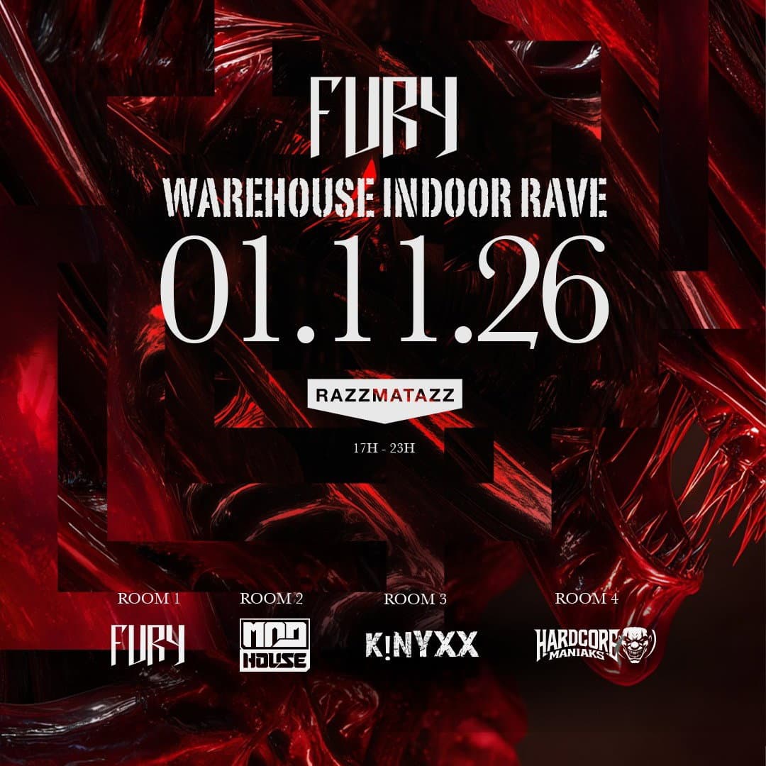 Fury Festival pres. Halloween Warehouse Indoor Rave event cover