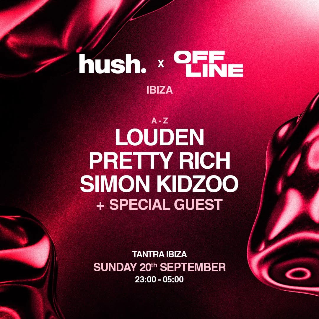 Hush. x Offline event cover