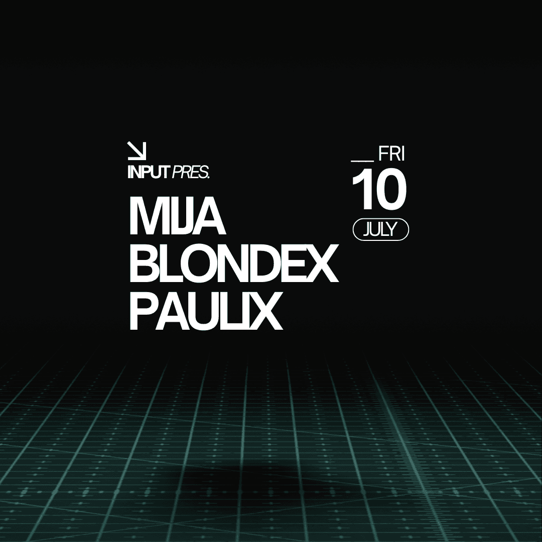 INPUT pres. MIJA event cover