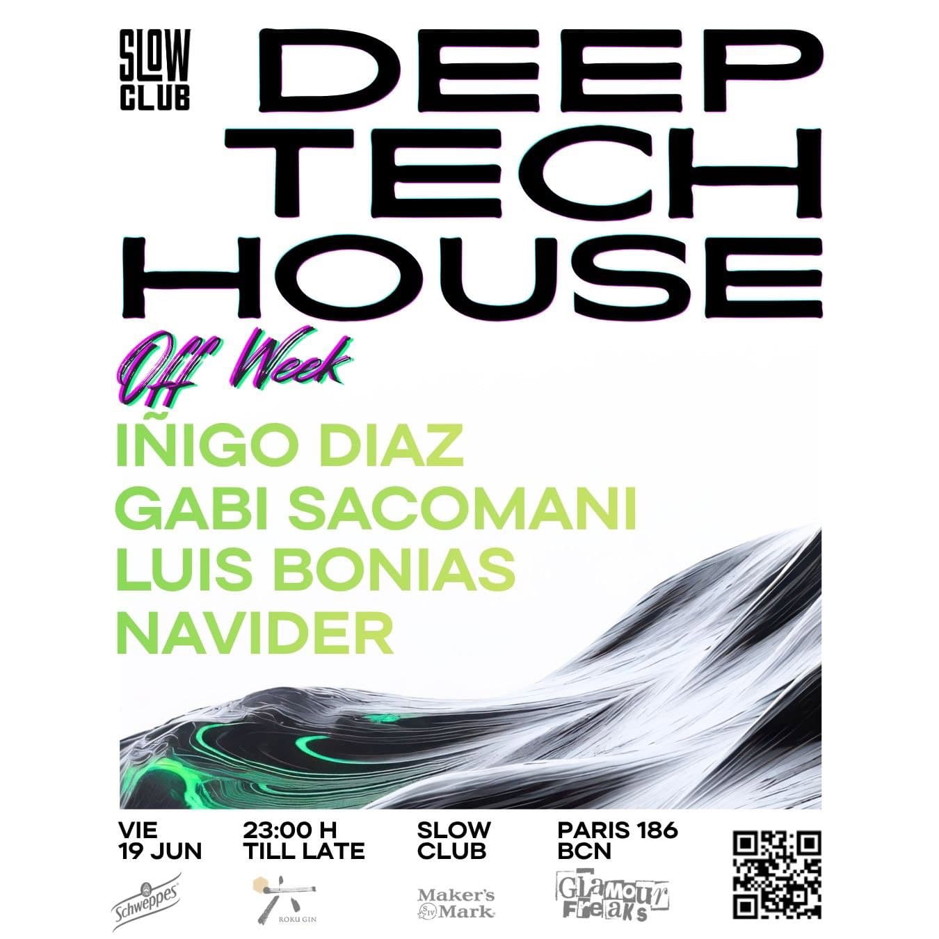 ★ OFFWEEK: Deep, Tech, House event cover