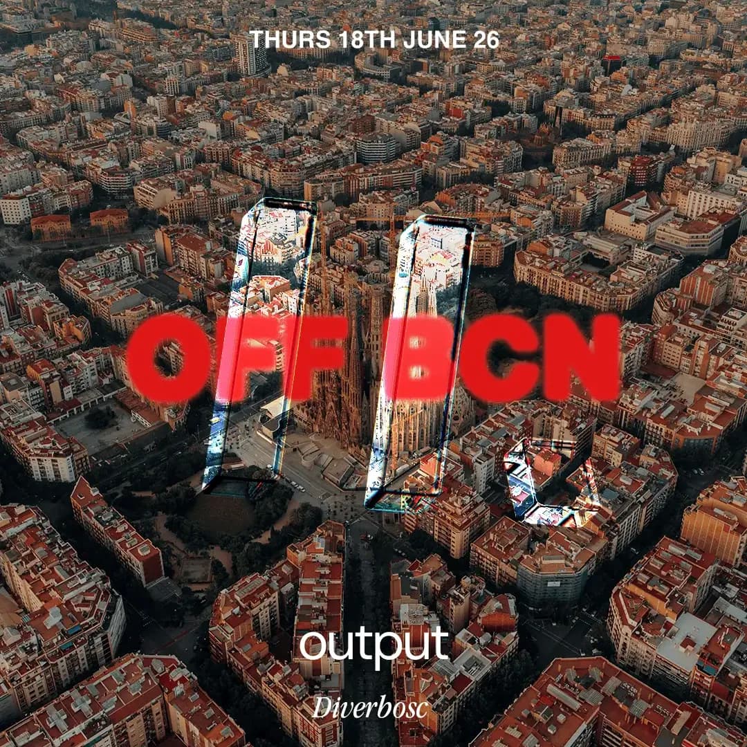 Output pres. HOME//GRXWN. Showcase - OFFBCN 26 event cover