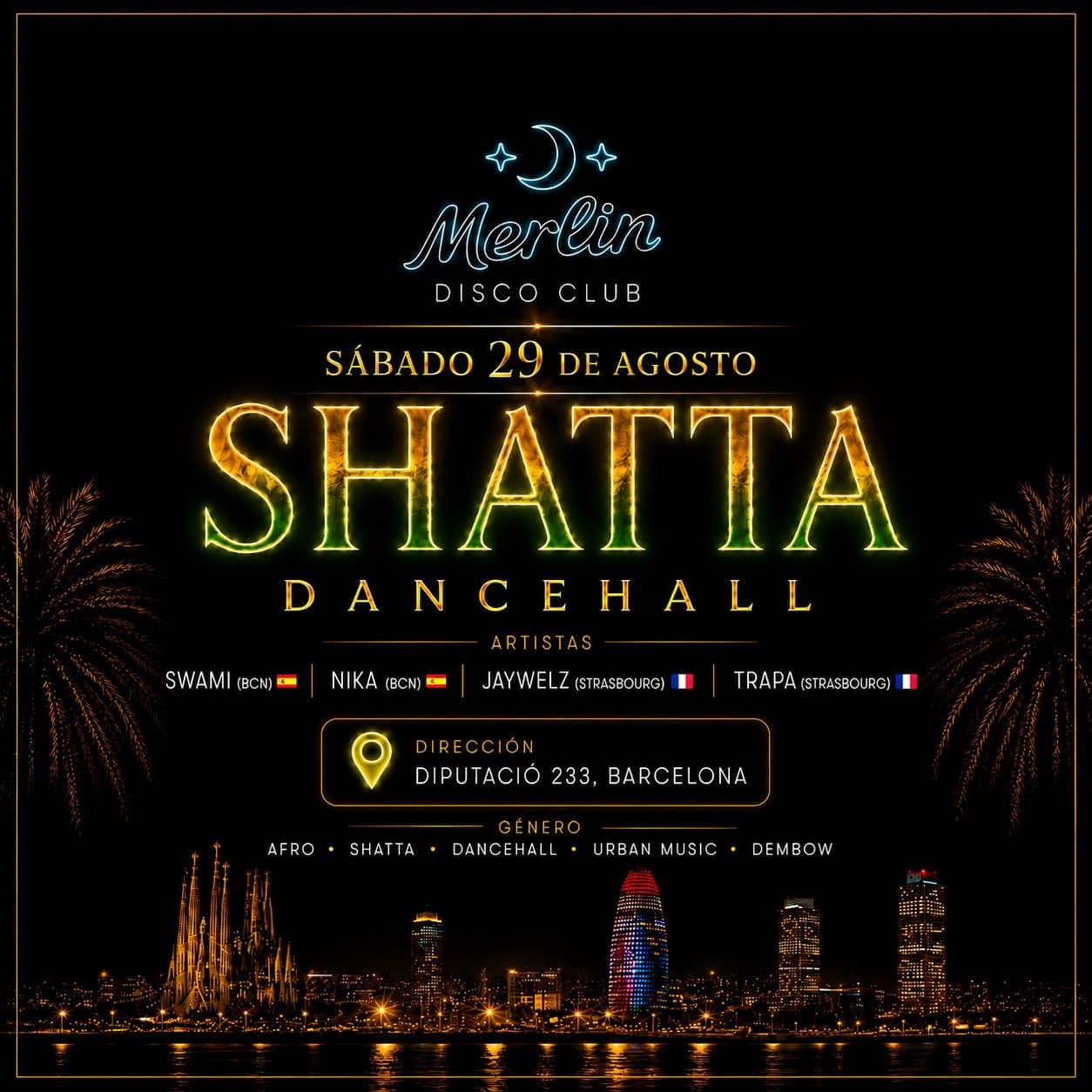 Shatta Dancehall event cover