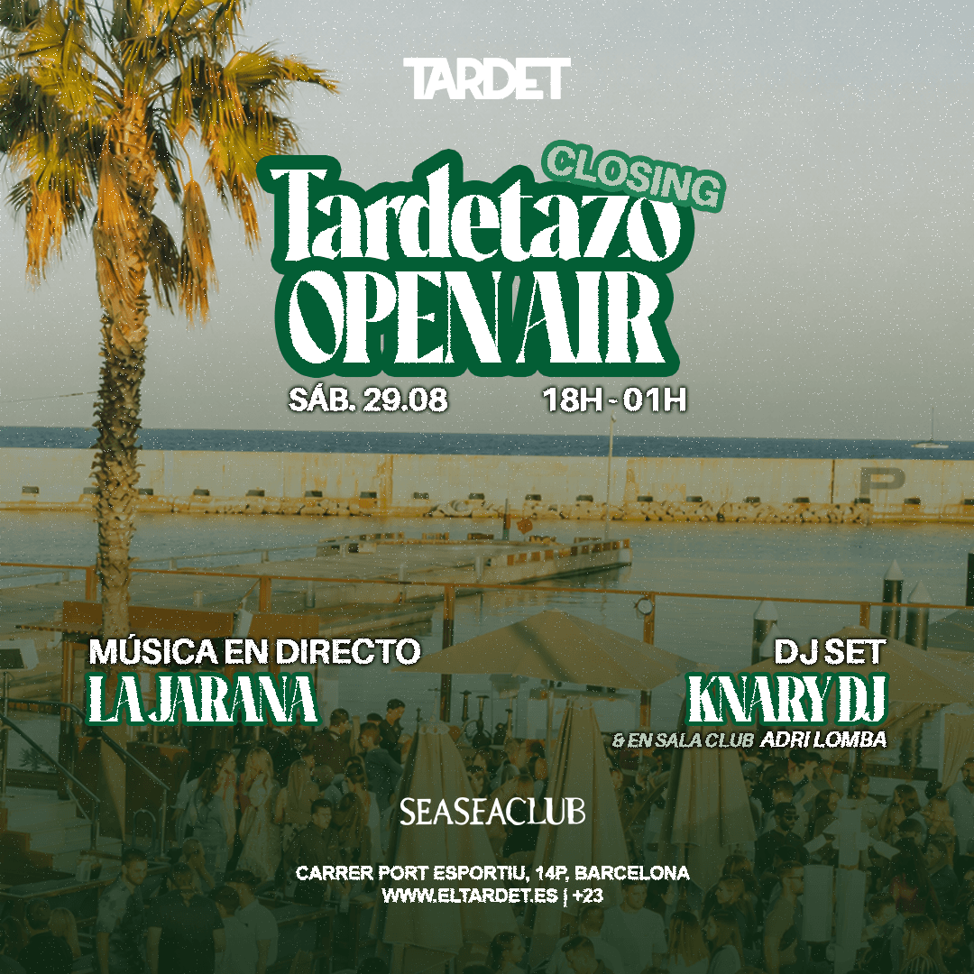 TARDETAZO OPEN AIR XL X SEASEACLUB event cover