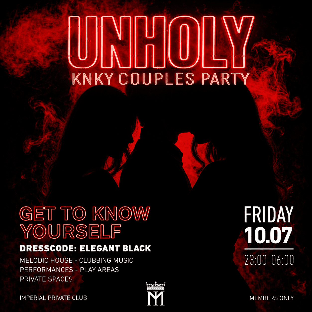 UNHOLY - KNKY COUPLES PARTY event cover