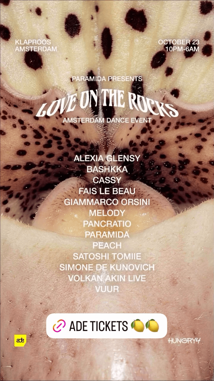 Love on the Rocks (ADE Showcase) event cover