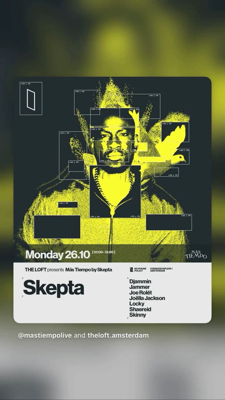 THE LOFT presents Más Tiempo by Skepta event cover